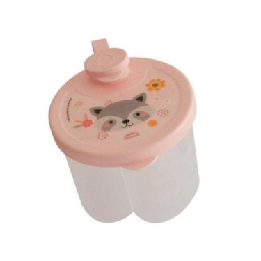 Imagem de Porta Leite em Pó com Divisória Guaxinim Plasútil