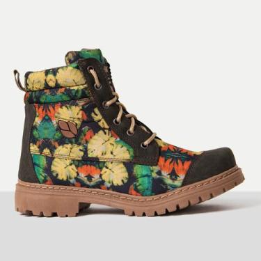 Imagem de Bota Vegano Shoes Naturale Floral Verde, 40