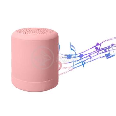 Imagem de Mini Caixa De Som Wireless Speaker Potente Bluetooth Rosa