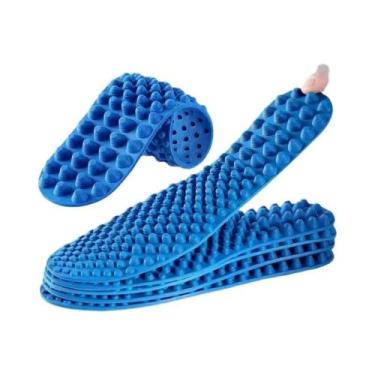 Imagem de Palmilhas De Massagem Unissex Com Placa De Pressão Suave Para Alívio D