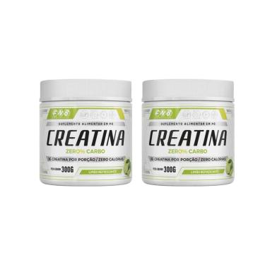Imagem de Kit 2 Creatina em Pó Zero Carbo 2x300g Sabor LimãoFNB Sports Nutrition-Unissex