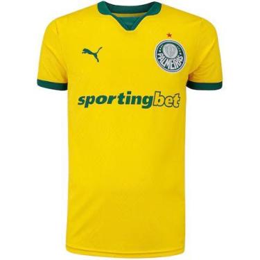 Imagem de Camisa Palmeiras Amarela Torcedor 2026 Edição Especial, Amarelo, GG, p