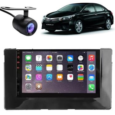 Imagem de Central Multimídia Automotiva 2 Din Mp5 Player 7 Polegadas Tela Tft Touch Screen Usb Bl...