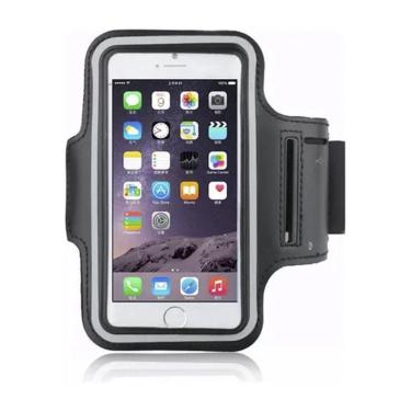 Imagem de Braçadeira Suporte de Braço Treino Corrida Fone-Unissex