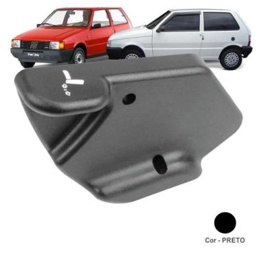 Imagem de Alavanca Levantar Banco Palio Uno 2 Portas Direito Preto - PLASTCAR
