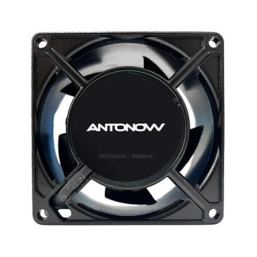 Imagem de Cooler alumínio bivolt 80 x 80 x 38 110~220v 50~60hz microventilador v