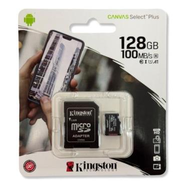 Imagem de Cartão Memória Micro Sd Kingston Canvas Select Plus - 128gb