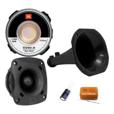 Imagem de Kit Driver D200 + Tweeter St200 + Corneta + Capacitores - JBL