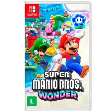 Imagem de Jogo Super Marios Bros Wonder Mídia Física Nintendo Switch