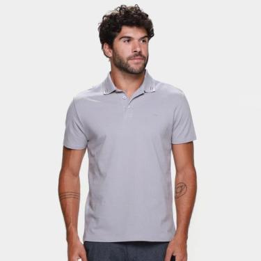 Imagem de Camisa Polo Ellus Básica Masculina, Azul, G