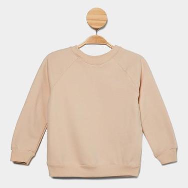 Imagem de Blusa Infantil Hering Casual Menina, Marrom claro, 10A