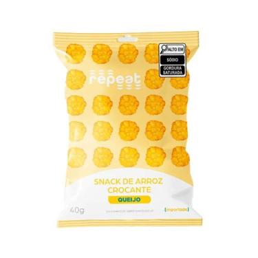 Imagem de Snack de Arroz Crocante Sabor Queijo Repeat 40g - REPEAT FOODS