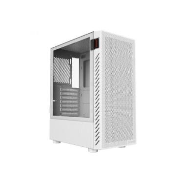 Imagem de Gabinete Gamer PcYes Bolter White Ghost Mid-Tower Vidro Temperado USB 