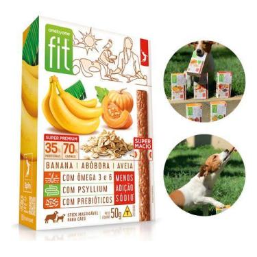 Imagem de Petisco Pet Fit Spin Banana Abobora Aveia 50g Cão