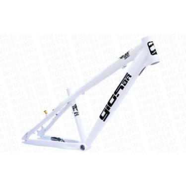 Imagem de Quadro gios 4trix branco com adesivo preto