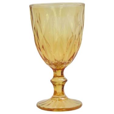 Imagem de Taça Copo de Vidro Transparente Diamante 340ml Agua Suco Drink - Bestk