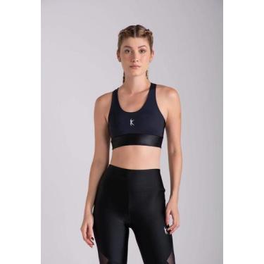 Imagem de Top LARULP Atenas Sport - Preto/Tule, G1