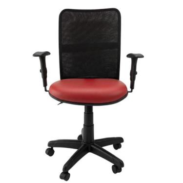 Imagem de Cadeira Escritório Ergonômica NR17 Giratória Executiva Diretor Secretá