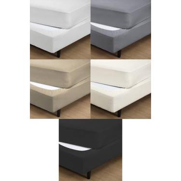 Imagem de Saia Para Cama Box - King Size - Fit Box - Malha - Sul Brasil, Alumini