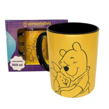 Imagem de Caneca Pooh E Leitão Disney 350ml Zona Criativa