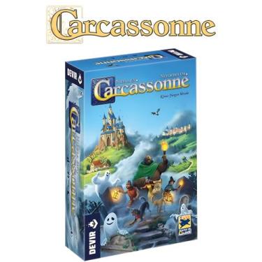 Imagem de Jogo de tabuleiro devir - nevoeiro em carcassonne - Devir Livraria