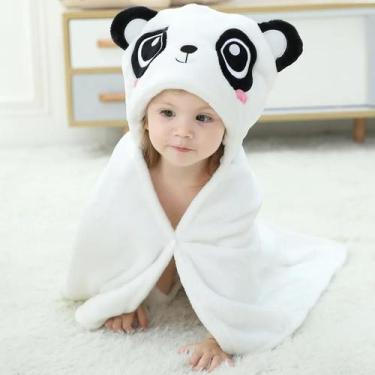 Imagem de Manta Coberta de Frio Inverno Quentinho Infantil Bebê Animais Cores Di