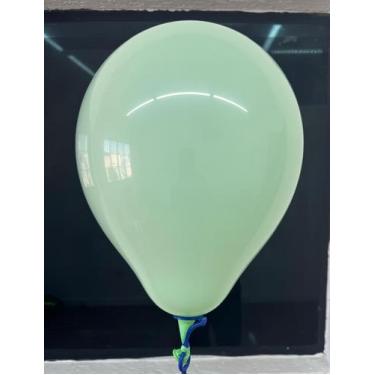 Imagem de Balões de Látex Verde Candy  Pacote com 50 Unidades - Sem Marca