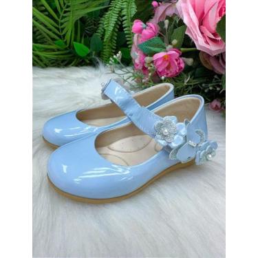 Imagem de Sapatilha Doce Pe Lili Azul Bebê - Conforto e Estilo, Azul, 19