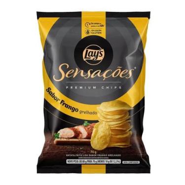Imagem de Batata Chips Sabor Frango Grelhado Sensações 70g