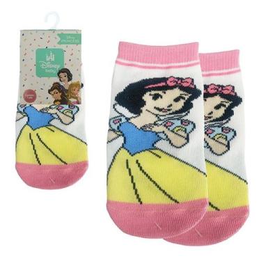 Imagem de Meia Infantil Do 0 A 4 Anos Meninas Disney Licenciado Jolitex Ternille