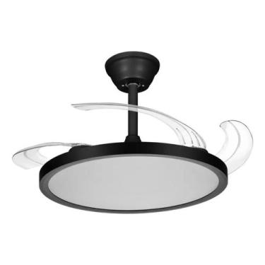 Imagem de Ventilador retrátil silencie air pro elgin controle 4 pás 6 velocidade
