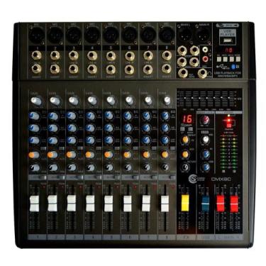 Imagem de Mesa de Som Analógica Custom Sound CMX 8C 8 Canais USB Bluetooth