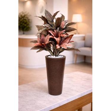 Imagem de Arranjo Premium Lírios Outonados no Vaso - Decoração Elegante - dvpais