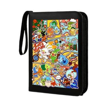 Imagem de Fichário Com Zíper Charizard Pokémon Para 400 Cartas De Jogo, Protetor
