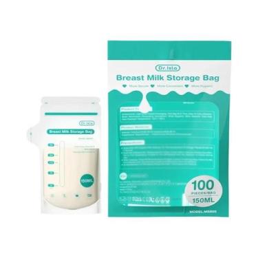 Imagem de Sacos De Armazenamento De Leite Materno Descartáveis de 150ml, 10/30/1