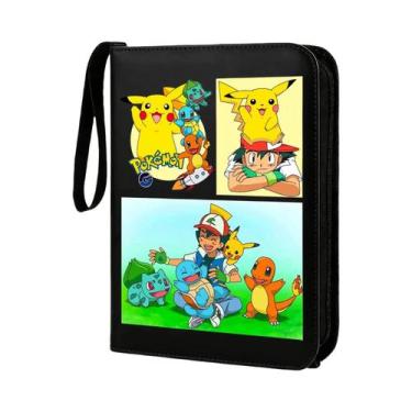Imagem de Fichário Com Zíper Charizard Pokémon Para 400 Cartas De Jogo, Protetor