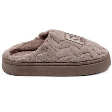 Imagem de Pantufa Masculina Europa Marrom - 2005, 41/42, Marrom