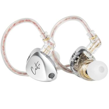 Imagem de KZ Castor in Ear Monitor, Harman Bass Edition IEM com drivers dinâmicos duplos, fones de ouvido com fio de som sintonizável, fones de ouvido para jogos com interruptor de ajuste de 4 níveis