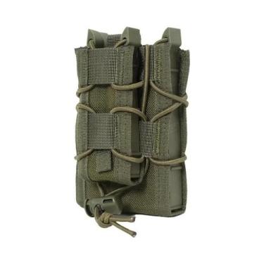 Imagem de Bolsa Dupla Para Carregadores 5.56 9mm Para AK AR M4 AR15, Coldre Moll