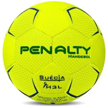 Imagem de Bola Handebol Penalty Suécia H3l Ultra Grip Lt, Amarelo