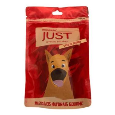 Imagem de Petisco Natural Just Pé de Frango para Cães 5 Unidades - Germanhart