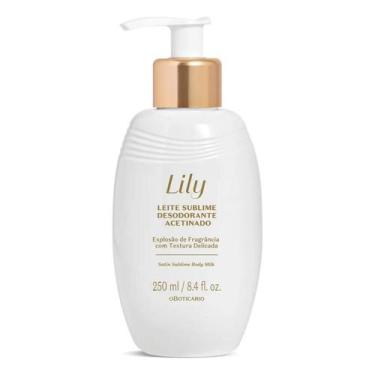 Imagem de O Boticário Lily Leite Acetinado Corporal 250ml