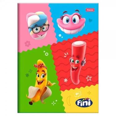 Imagem de Caderno Brochura 1/4 Capa Dura 80 fls. Fini - Foroni