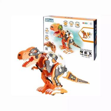Imagem de Robô Educacional Rex The Dinobut Fun Programável com Sensores de Movimento e Modo Guardião 53CM