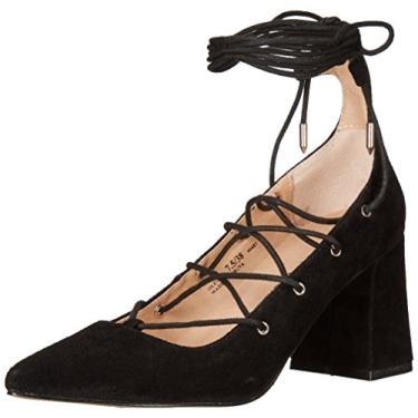 Imagem de Chinese Laundry Sapato feminino Odelle, Camurça preta, 35