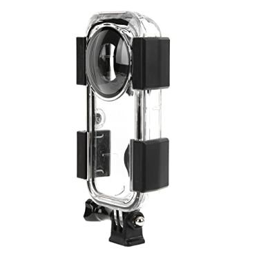 Imagem de Escudo de mergulho subaquático, estojo de mergulho à prova de poeira de alta transmitância proteção total para mergulho com snorkel para câmera ONE X2