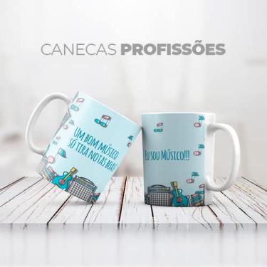 Imagem de Caneca Personalizada Profissão Musico