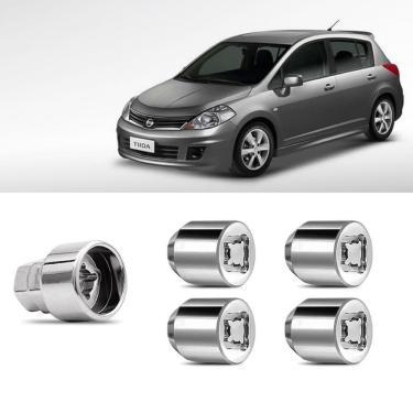 Imagem de Jogo Porca Antifurto Nissan Tiida M12x1,5