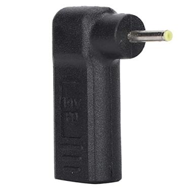 Imagem de Adaptador PD, USB-C para DC rotativo conveniente Durável ABS 65W para laptops para computador