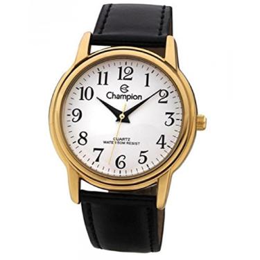 Imagem de Relógio CHAMPION feminino couro CH22199M